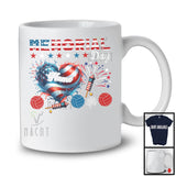 Personalized Memorial Day, Proud USA Flag Heart Volleyball Patriotic, Sport Player Custom Name T-Shirt