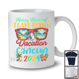 Personalized Memories Vacation Cancun 2024, Joyful Summer Custom Team Name, Beach Lover T-Shirt
