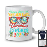 Personalized Memories Vacation Jamaica 2024, Joyful Summer Custom Company Name, Beach Lover T-Shirt