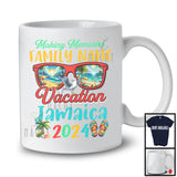Personalized Memories Vacation Jamaica 2024, Joyful Summer Custom Family Name, Beach Lover T-Shirt