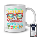 Personalized Memories Vacation Puerto Rico 2024, Joyful Summer Custom Team Name, Beach Lover T-Shirt