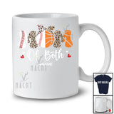 Personalized Mom Of Both; Joyful Mother's Day Leopard Basketball Baseball; Custom Name Player T-Shirt