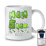 Personalized Mom Of The Five Rex; Cheerful Mother's Day Birthday Dinosaur; Custom Name Family T-Shirt