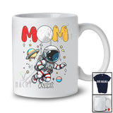 Personalized Mom; Wonderful Mother's Day Astronaut Space; Custom Name Family Group T-Shirt