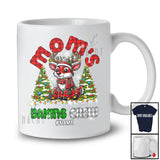 Personalized Mom's Baking Crew; Wonderful Christmas Red Plaid Reindeer; Custom Name Family T-Shirt