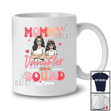 Personalized Mommy Daughter Squad; Adorable Mother's Day Mom; Custom Name Family T-Shirt