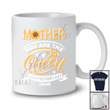 Personalized Mother You Are The Queen; Amusing Mother's Day Sunflower; Custom Name Family T-Shirt