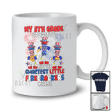 Personalized My 5th Grade Students Smartest Firecrackers; Happy 4th Of July Custom Name Teacher T-Shirt