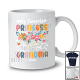 Personalized My Favorite Princess Call Me Grandma; Floral Mother's Day Custom Name Family T-Shirt