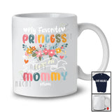 Personalized My Favorite Princess Call Me Mommy; Floral Mother's Day Custom Name Family T-Shirt