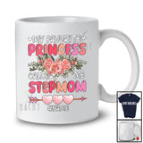 Personalized My Favorite Princess Call Me Stepmom; Lovely Mother's Day Flowers; Custom Name Family T-Shirt