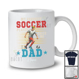 Personalized My Favorite Soccer Player Calls Me Dad, Proud Father's Day Custom Name, Vintage T-Shirt