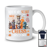 Personalized My Scary Chess Costume; Cool Halloween Custom Name Mummy Chess; Sports T-Shirt