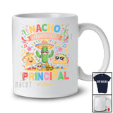 Personalized Nacho Average Principal; Joyful Cinco De Mayo Custom Name Mexican Cactus Taco T-Shirt