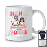 Personalized Nana Granddaughter Squad; Adorable Mother's Day Grandma; Custom Name Family T-Shirt