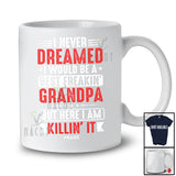 Personalized Never Dreamed Freakin' Grandpa; Proud Father's Day Vintage; Custom Name Family T-Shirt