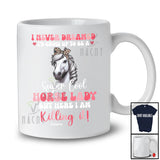 Personalized Never Dreamed To Be Cool Horse Lady; Lovely Custom Name Farmer Farming T-Shirt