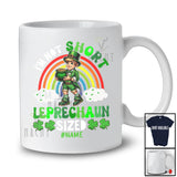 Personalized Not Short I'm Leprechaun Sized; Lovely St. Patrick's Day Custom Name Boy Leprechaun T-Shirt