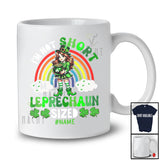 Personalized Not Short I'm Leprechaun Sized; Lovely St. Patrick's Day Custom Name Girl Leprechaun T-Shirt