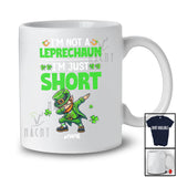 Personalized Not a Leprechaun I'm Just Short; Lovely St. Patrick's Day Custom Name Dabbing Leprechaun T-Shirt