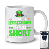 Personalized Not a Leprechaun I'm Just Short; Lovely St. Patrick's Day Custom Name Leprechaun Hat T-Shirt