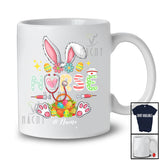 Personalized Nurse; Fantastic Easter Eggs Flowers Bunny Ears; Custom Name Nurse Nursing T-Shirt