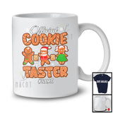 Personalized Official Cookie Taster; Awesome Christmas Three Gingerbreads; X-mas Family Group T-Shirt