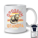 Personalized Opossum Grandpa; Amazing Father's Day Vintage Retro; Custom Name Family T-Shirt