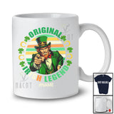 Personalized Original Irish Legend; Joyful St. Patrick's Day Custom Name Leprechaun; Shamrock T-Shirt