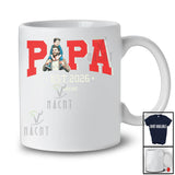 Personalized Papa Est 2026; Fantastic Father's Day Custom Name Dad Son; Family Group T-Shirt