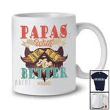 Personalized Papas with Beards Are Better; Joyful Father's Day Custom Name Beard Papas; Family T-Shirt