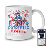 Personalized Patriotic Squad; Amazing 4th Of July Custom Name T-Rex Gamer Video Game Controller T-Shirt