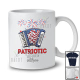 Personalized Patriotic Squad; Amusing 4th Of July Custom Name Accordion Player; Patriotic T-Shirt