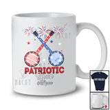 Personalized Patriotic Squad; Amusing 4th Of July Custom Name Banjo Player; Patriotic T-Shirt