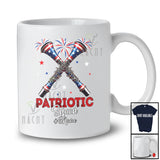Personalized Patriotic Squad; Amusing 4th Of July Custom Name Oboe Player; Patriotic T-Shirt