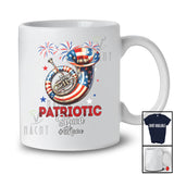 Personalized Patriotic Squad; Amusing 4th Of July Custom Name Tuba Player; Patriotic T-Shirt