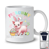 Personalized Pigbunny; Awesome Easter Custom Name Pig Bunny; Eggs Flowers Farmer T-Shirt