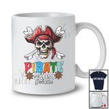 Personalized Pirate Nana; Humorous Mother's Day Halloween Skull Pirate; Custom Name Family T-Shirt