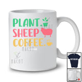 Personalized Plant Sheep Coffee; Proud Mother's Day Father's Day Gardener Farmer; Family T-Shirt