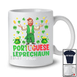 Personalized Portuguese Leprechaun; Awesome St. Patrick's Day Custom Name Portuguese; Family T-Shirt