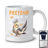 Personalized Pretend I'm A Cockatiel; Creepy Halloween Custom Name Cockatiel; Animal T-Shirt