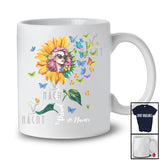 Personalized Proud Mom; Lovely Mother's Day Sunflower Custom Name Woman; Gardener T-Shirt