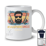 Personalized Saxophone Uncle; Proud Father's Day Custom Name Saxophone Player; Music Family T-Shirt
