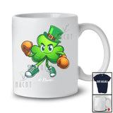 Personalized Shamrock Playing Boxing; Amusing St. Patrick's Day Irish; Custom Name Sport Player T-Shirt