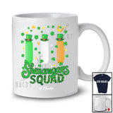 Personalized Shenanigans Squad; Happy St. Patrick's Day Three Harmonicas Custom Name Player T-Shirt
