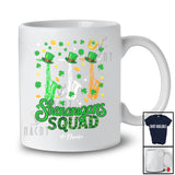 Personalized Shenanigans Squad; Happy St. Patrick's Day Three Saxophones Custom Name Player T-Shirt
