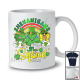 Personalized Shenanigans; Lovely St. Patrick's Day Shamrock; Custom Name Therapy SLP OT PT Nurse T-Shirt