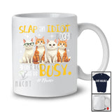 Personalized Slap An Idiot Day; Lovely Mother's Day Custom Name Cat Owner; Family Group T-Shirt