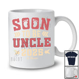 Personalized Soon to be Uncle 2025; Joyful Mother's Day Custom Name Uncle; Pregnancy Family T-Shirt