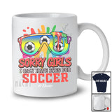 Personalized Sorry Girls I Only Have Eyes For Soccer; Lovely Valentine Sunglasses; Custom Name Player T-Shirt